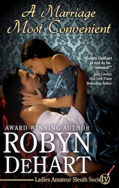 Book cover for A Marriage Most Convenient by Robyn DeHart